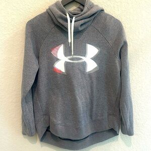 Under Armour gray hoodie size M